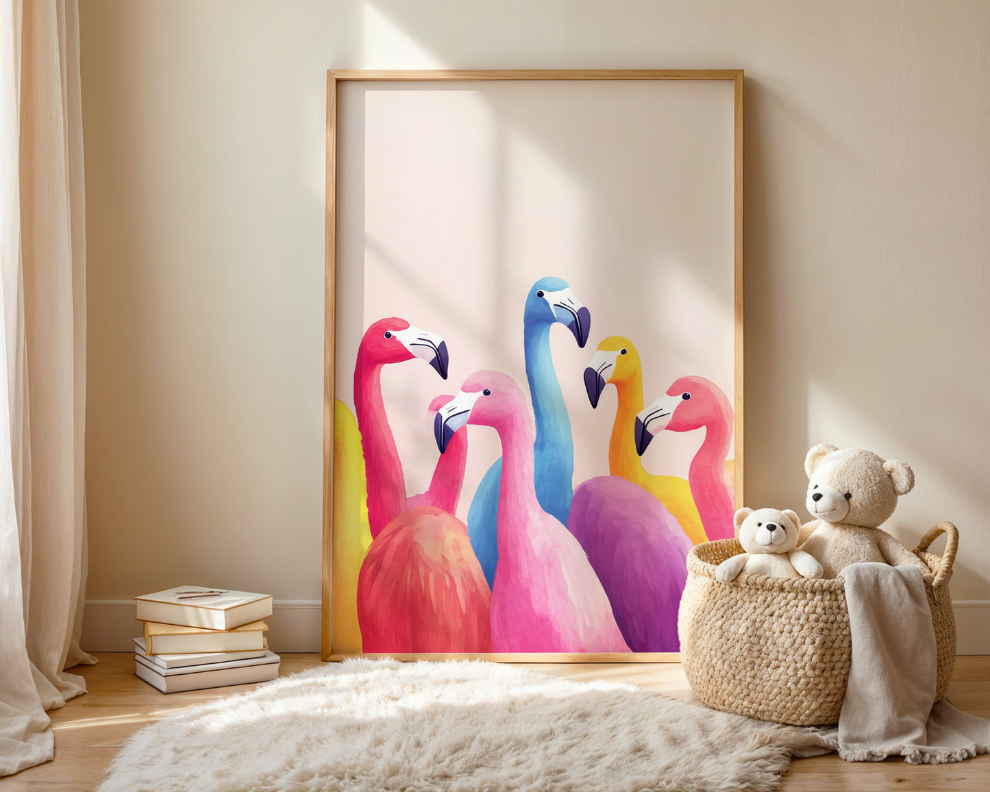 The Flock — Kids Wall Art Print