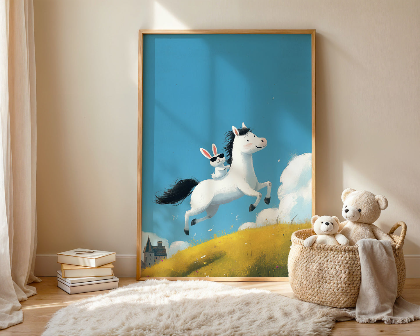 The Wild Ride — Kids Adventure Wall Art Print