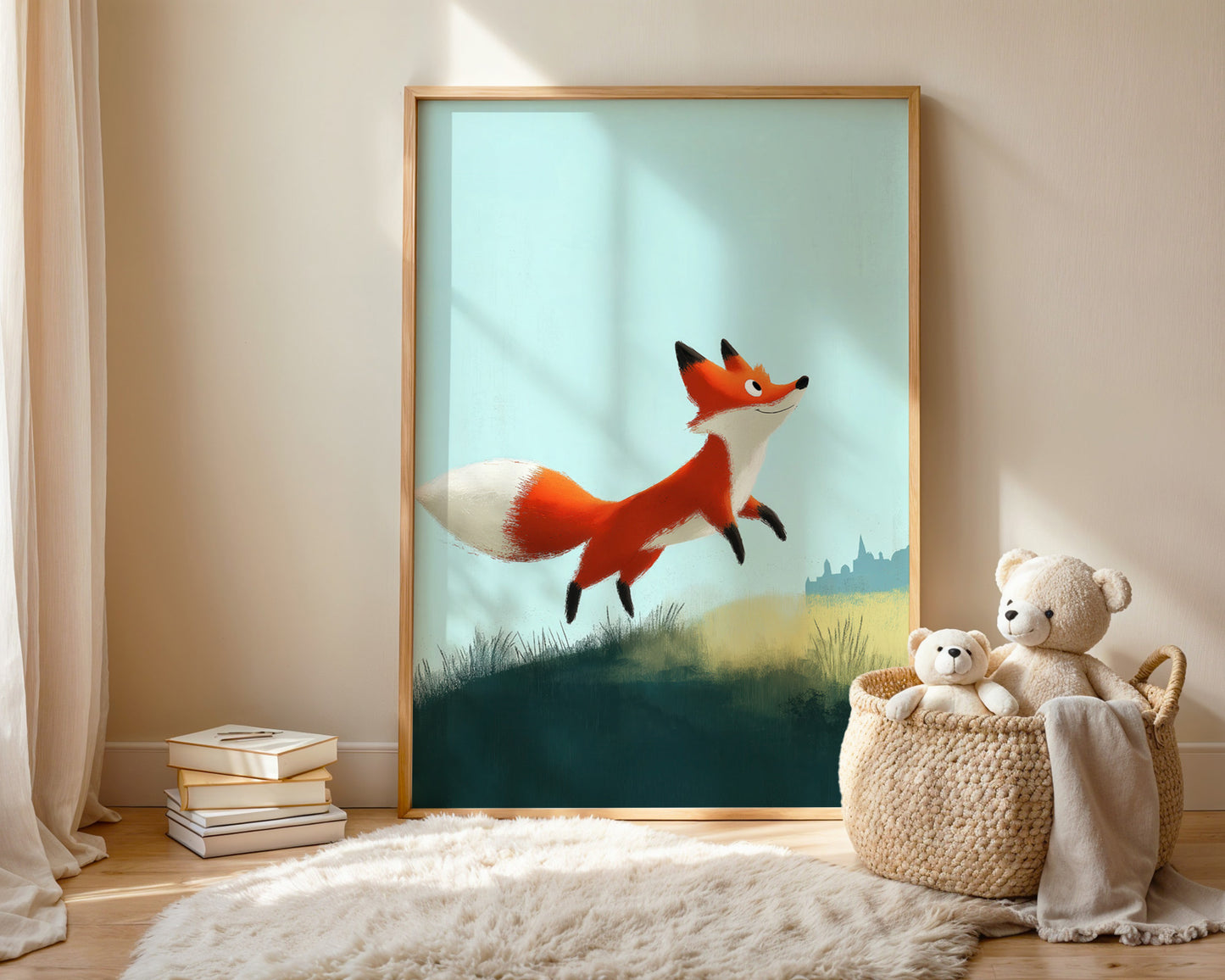 The Great Escape — Kids Adventure Wall Art Print