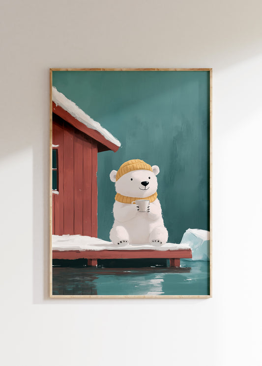 Cabin Morning — Kids Wall Art Print