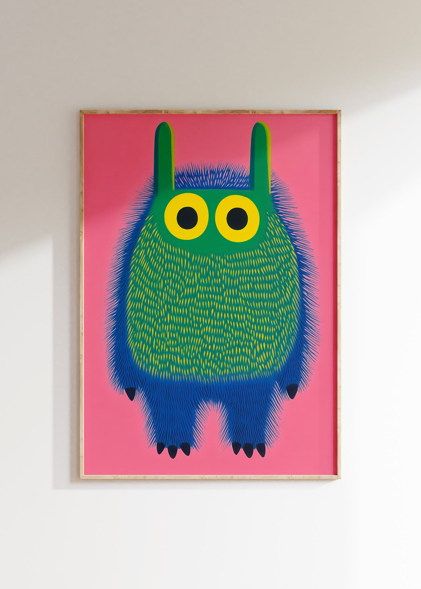 Fuzzy — Kids Wall Art Print