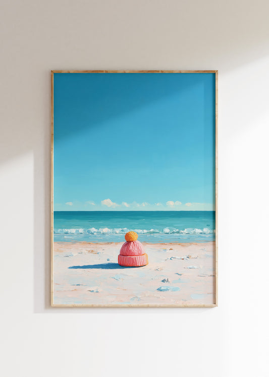 Lost Beanie — Kids Wall Art Print