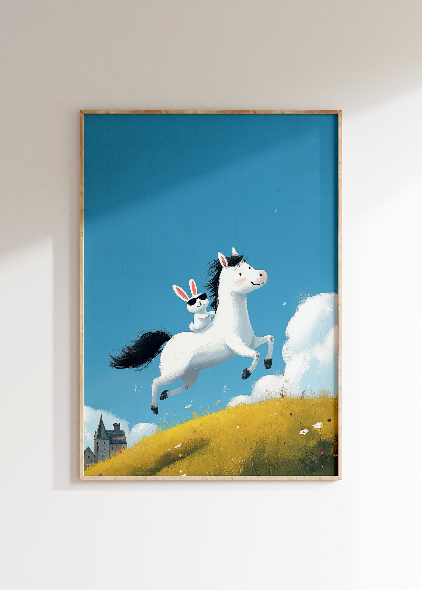 The Wild Ride — Kids Adventure Wall Art Print